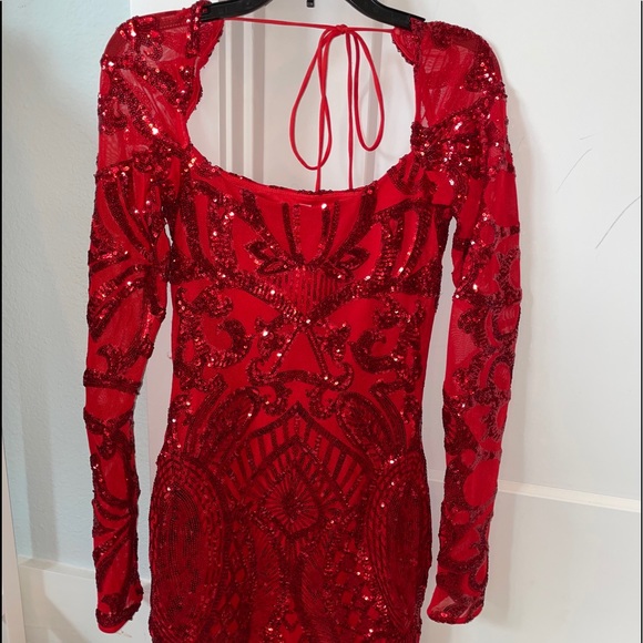 Lucy in the Sky Dresses & Skirts - Lucy in the sky red sequin dress